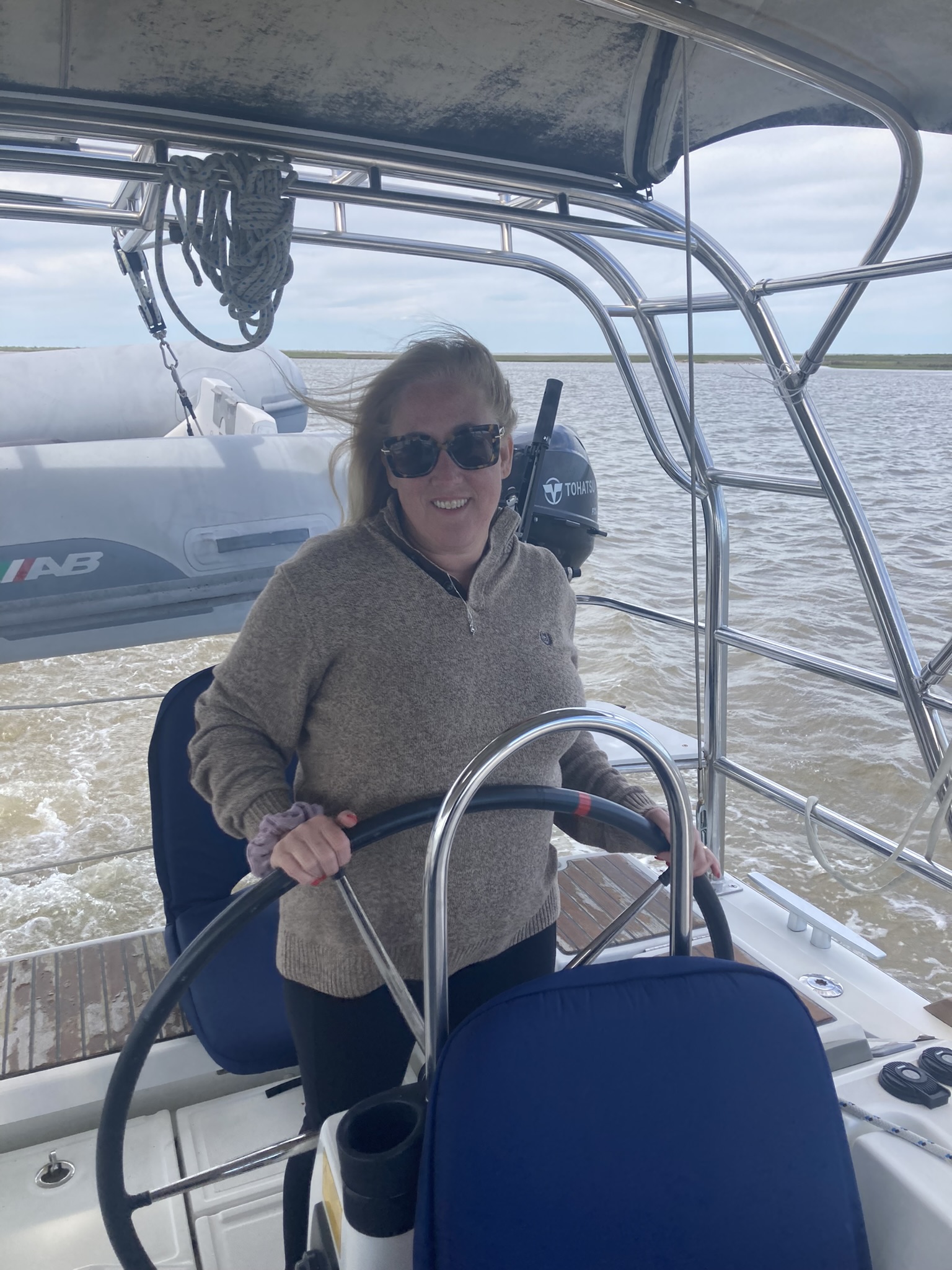 Allison at the Helm